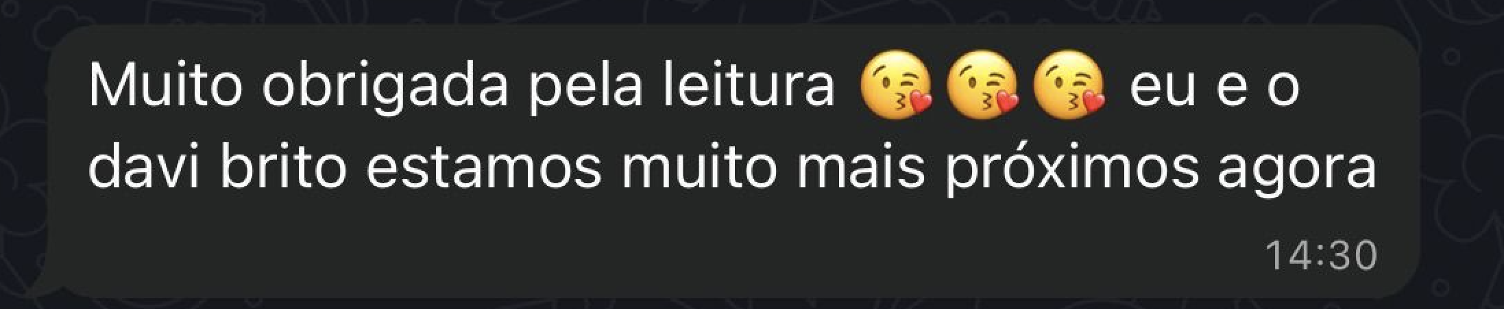 Depoimento de cliente